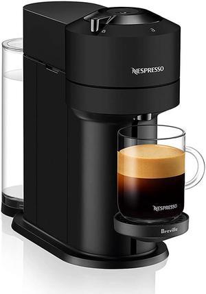 nespresso vertuoplus coffee and espresso machine by breville, ink black