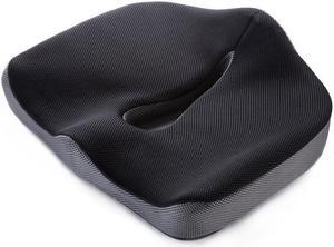 Gaming Chair Seat Cushion, Ergonomic Orthopedic Comfort Pad, Ideal Pillow for Office Desk Chair, Wheelchair, Car & Truck