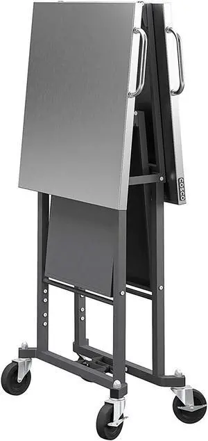 COSCO 66771DKG1E Smart Stainless Steel Folding Workbench, Dark Gray