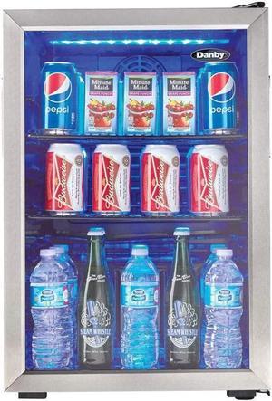 Danby DBC026A1BSSDB 2.6 cu. ft. Free-Standing Beverage Center in Stainless Steel