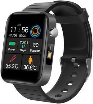 Smart Watch with Body Temperature Measure Sports Fitness Watch Heart Rate Blood Pressure Oxygen Monitor Smartwatch