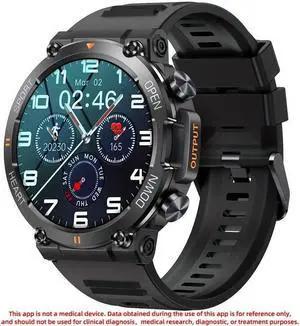 Abelanja Round Smart Watch With 1.39inch Screen Wireless Dial Answer Call Watch, Fitness Tracker 400mAh Outdoor Sports Smartwatch