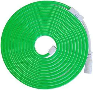 LED neon light strip 12V 2835 flexible waterproof strip 1M(green)