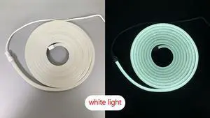 LED neon light 5V USB switch advertising modeling light bar (white)