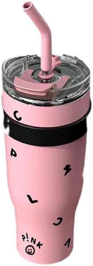 40 oz Tumbler with Handle, Insulated Tumblers with Lid and Straw, Large Metal Sports Water Bottle Jug, Thermal Stainless Steel Travel Coffee Mug Cup