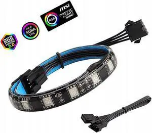 12V 4-pin connectors PC RGB LED strip
