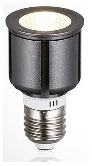 LED COB Spotlight E27 High Brightness 7W Light Bulbs 70W Halogen Bulb Equivalent 2700K Warm White for Art Museums, Shops, Corridors(1 pack)