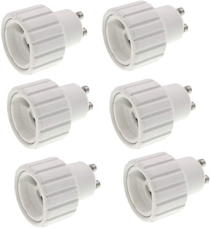 thumbnail interactive-video image 1 of 4-Pack E26 To E12 Light Bulb Adapter - Medium To Candelabra Screw Base Converter 1 of 6