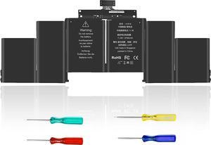 Emaks A1618 Laptop Battery for Apple MacBook Pro 15" Retina A1398 Mid 2015 Ver MJLQ2LL/A MJLT2LL/A MJLU2LL/A EMC 2909 2910,P/N:020-00079 02000079 1ICP9/47/95-ICP8/56/66-2 [11.36V 99.5Wh]