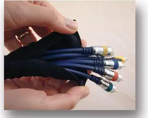 1/2" SNAKESKIN Wire & Cable Cover - black - 50 feet