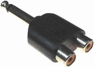 1/4 inch (male) to dual RCA (female)