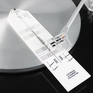 Turntable Cartridge Alignment Protractor