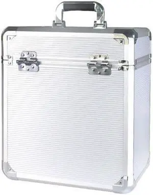 Aluminum Vinyl Disc LP Record Storage Case