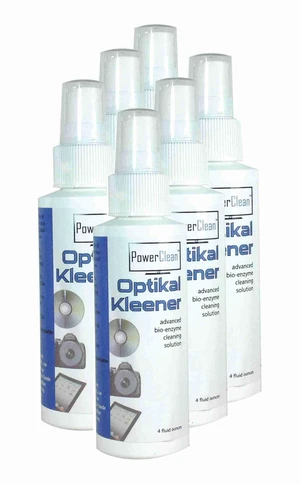 POWERCLEAN - Optikal Kleener - Pure & Natural Screen/Lens Cleaning Fluid, 4 ounce - 6 Pack POWERCLEAN - Optikal Kleener - Pure & Natural Screen/Lens Cleaning Fluid, 4 ounce - 6 Pack