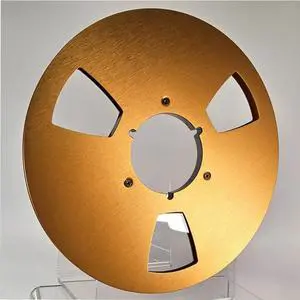 AMERICAN RECORDER 1/4 inch NAB 10.5 inch Precision Metal Reels AMERICAN RECORDER 1/4 inch NAB 10.5 inch Precision Metal Reels