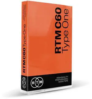 RTM 60 Minute Cassette Tape RTM 60 Minute Cassette Tape