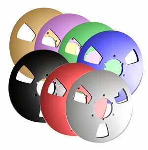 AMERICAN RECORDER 1/4 inch NAB 10.5 inch Precision Metal Reels AMERICAN RECORDER 1/4 inch NAB 10.5 inch Precision Metal Reels