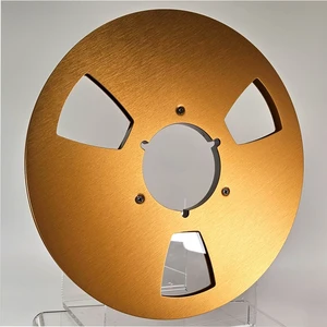 AMERICAN RECORDER 1/4 inch NAB 10.5 inch Precision Metal Reels AMERICAN RECORDER 1/4 inch NAB 10.5 inch Precision Metal Reels