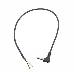 TRRS Microphone Adapter Cable to Bare End TRRS Microphone Adapter Cable to Bare End