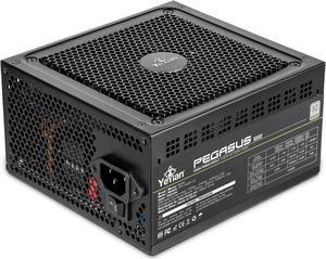 YEYIAN Gaming Power Supply PCIE 5.0 Pegasus 1000W 80+ Platinum Certified YFP-1K031-01, 4080 4090 ATX 3.0 Compatible - Nichicon High Quality Japanese capacitor - Low Noise