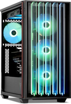 YEYIAN Gaming PC Mirage S AMD Ryzen 7 9800X3D NVIDIA RTX 5070 TI 32GB 6000MHz RGB RAM 2TB SSD Liquid Cooling 240mm 850W Windows 11 Home -YPA-MS980DC-57T1B