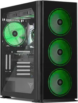 YEYIAN Gaming PC Desktop Odachi 49KFC-5701U - Intel Core i9-14900KF, 32GB DDR5 RGB, GeForce RTX 5070, 1TB NMVe SSD, 750W 80+ Gold PSU, Windows 11 Home - Model: YPI-OD49KFC-5701U