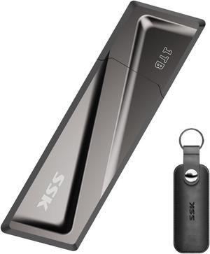 SSK 128GB USB C Flash Drive 150MB/s Transfer Speed Dual Drive 2 in 1 OTG  Type-C + USB 3.1 Thumb Drive Memory Stick Jump Drive Thunderbolt 3  Compatible