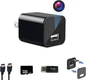 Spy Camera Charger | Hidden Camera | Premium Pack | Mini Spy Camera 1080p | USB Charger Camera | Hidden Spy Camera | Hidden Nanny Cam | Hidden Spy Cam | Hidden Cam | Surveillance Camera Full HD