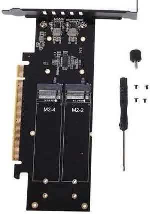 M.2 X16 to 4X NVME PCIE3.0 GEN3 RAID Card PCI-E VROC CARD RAID NVMEx4 Adapter M.2 X16 to 4X NVME PCIE3.0 GEN3 RAID Card PCI-E VROC CARD RAID NVMEx4 Adapter