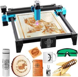 ATOMSTACK P7 Laser Engraver 40W Laser Cutter and Engraver Machine 5.5  WFixed-Focus Eye Protection DIY Engraver Tool for Metal, Wood, Leather,  Vinyl, Area(7.87x7.87) 