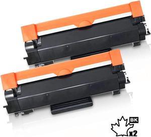 [CHIP INCLUDED] 2 High Yield Inkfirst Compatible Toner Cartridges TN-760 TN760 Replacement for Brother TN-760 MFC-L2710DW