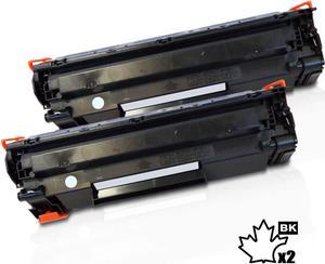 2 Inkfirst® Compatible Toner Cartridges Replacement for Canon 125 3484B001 MF3010 LBP6000 LBP6030w