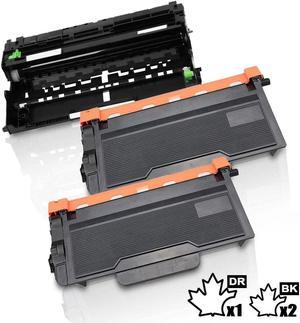 3PK Inkfirst® High Yield Compatible Toner Cartridge & Drum Unit TN850 DR820 Replacement for Brother TN-850 DR-820 DCP-L5500