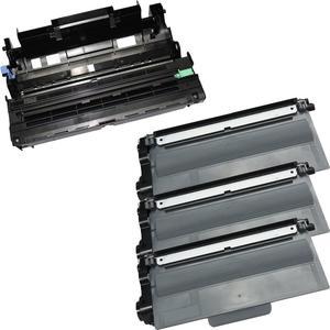 4PK  Inkfirst® High Yield Compatible Toner Cartridge & Drum Unit TN-750 DR-720 TN750 Replacement for Brother TN-750 DR-720