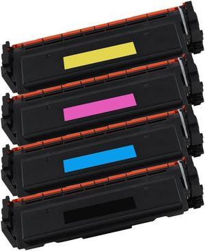 1 Set of 4 Inkfirst® Compatible Toner Cartridges Replacement for HP CF410X CF411X CF412X CF413X 410X Color LaserJet Pro M377dw