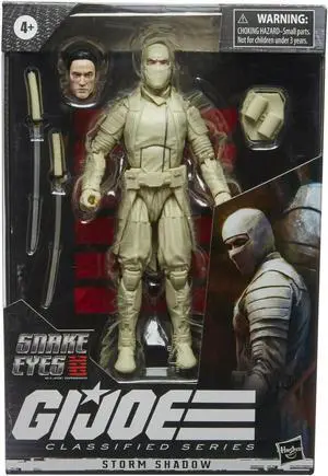 HASBRO G.I. JOE CLASSIFIED STORM SHADOW (SNAKE EYES MOVIE)  6" ACTION FIGURE
