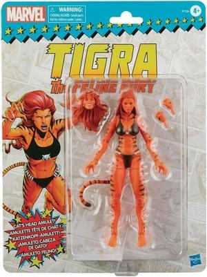 HASBRO MARVEL LEGENDS RETRO COLLECTION MARVELS TIGRA 6 ACTION FIGURE