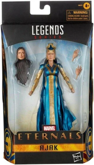 HASBRO MARVEL LEGENDS ETERNALS AJAK 6" ACTION FIGURE HASBRO MARVEL LEGENDS ETERNALS AJAK 6" ACTION FIGURE