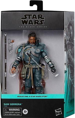 HASBRO STAR WARS THE BALCK SERIERS DELUXE SAW GERRERA 6" ACTION FIGURE