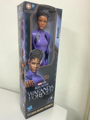 HASBRO MARVEL LEGENDS BLACK PANTHER WAKANDA FOREVER TITAN HERO SHURI 12 FIGURE