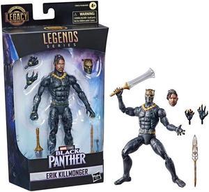 HASBRO MARVEL LEGENDS BLACK PANTHER LEGACY COLLECTION KILLOMNGER 6 FIGURE