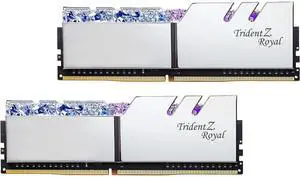 G.SKILL Trident Z Royal Series 32GB (2 x 16GB) 288-Pin PC RAM DDR4 4000 (PC4 32000) Desktop Memory Model F4-4000C16D-32GTRSA