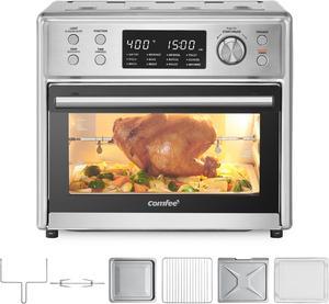 19QT Countertop Convection Toaster Oven Air Fryer Combo Rotisserie Rack US  STOCK