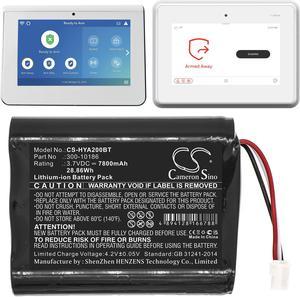 GSUIVEER 300-03864-1 Battery 7.2V 1100mAh Compatible with Honeywell Alarm  Lynx WALYNX-RCHB-SC Honeywell Lynx Touch K5109, L3000, L5000, L5100