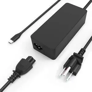 USB C Laptop Charger 65W 45w for Lenovo Thinkpad T480 T490 X280 E490 L380 Chromebook C330 100e 300e 500e Yoga C740 C930 C940 S730 IdeaPad 730s Portable 4x20m26268 ADLX65YDC2A AC Adapter Power Supply