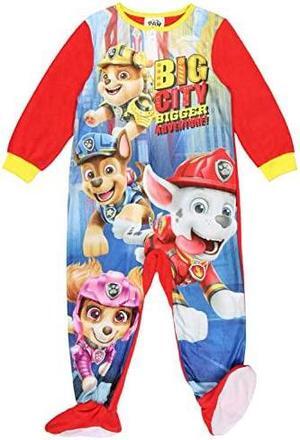 Nickelodeon Paw Patrol Toddler Boys' Big City Bigger Adventure One Piece Footsie Pajama Outfit (2T)