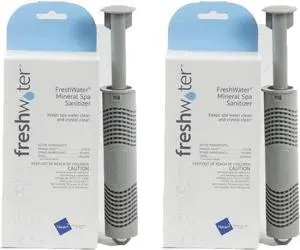Nature2 Hot Spring Spas Freshwater Ag+ Continuous Silver Ion Sanitizer 71325 - 2 Pack