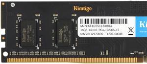 Kimtigo RAM 32GB(2X16GB) DDR4 2666MHz CL19 Desktop Memory