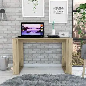 FM FURNITURE Aurora Computer multipurpose desk, For Gaming, Study And working, Home And Home Office Desk, Carbon Espresso Finish, Made Of Particle Board, Easy To Assamble
