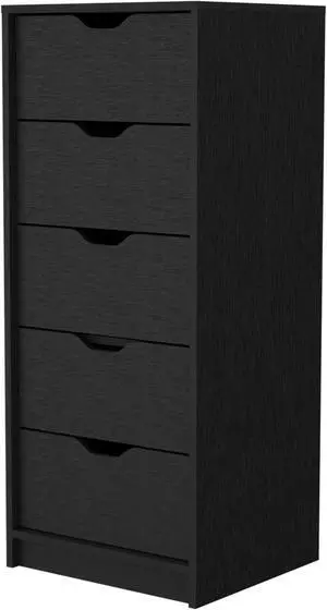 Dillon 5 Narrow Drawer Dresser, Tall Chest of Drawers